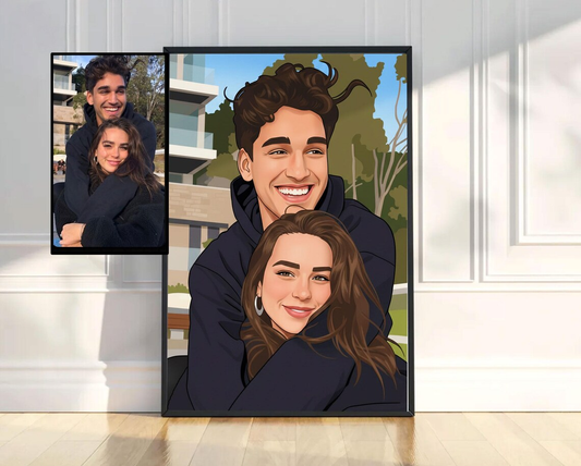 Gepersonaliseerd Liefdesportret